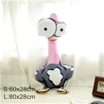 New Hot INS Cartoon Animal Pillow Novelty Funny Kid's Bedroom Decorative Pillows Ultra-soft Plush Toy Cushion Pillow Washable