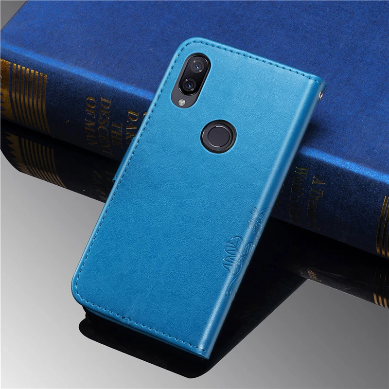 Кожаный чехол кошелек с объемным цветком для Xiaomi Mi 9 8 6 SE A1 A2 Lite Redmi Note 7 5 pro 4X 5A Prime Plus