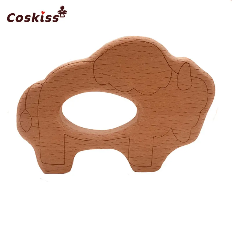 

Деревянный Детский прорезыватель из Букового дерева ручной работы, деревянный Прорезыватель «сделай сам», персонализированная подвеска, э...