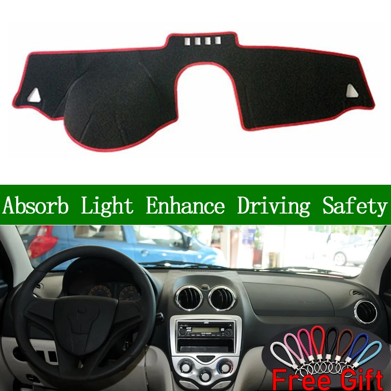 Левый руль для JAC J3 Turin 2008 2009 2010 2011 2012 крышка приборной панели Солнцезащитный