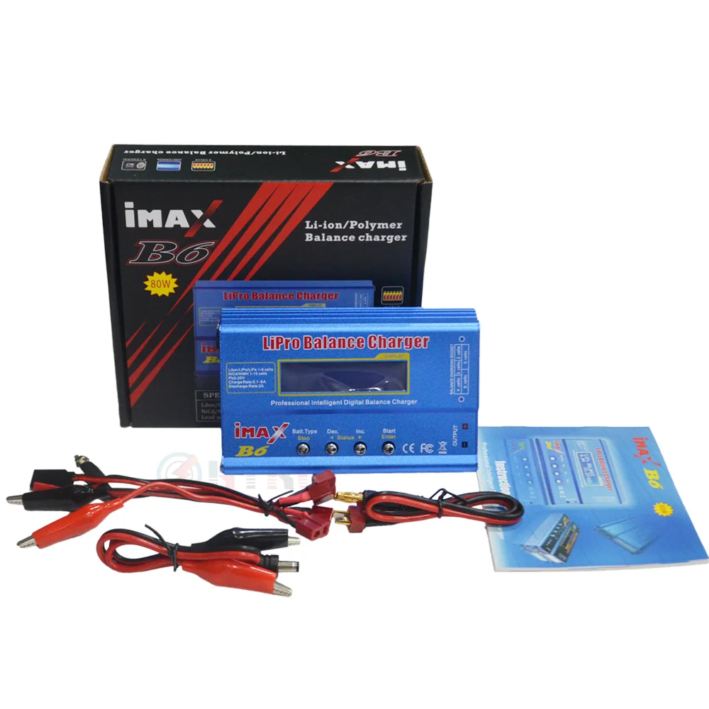 IMAX B6 80 Вт 6A цифровой RC батарея баланс зарядное устройство Dis зарядное устройство 50 Вт 5A дополнительно для 1-6s Lipo life NiMh Li-Ion Ni-Cd