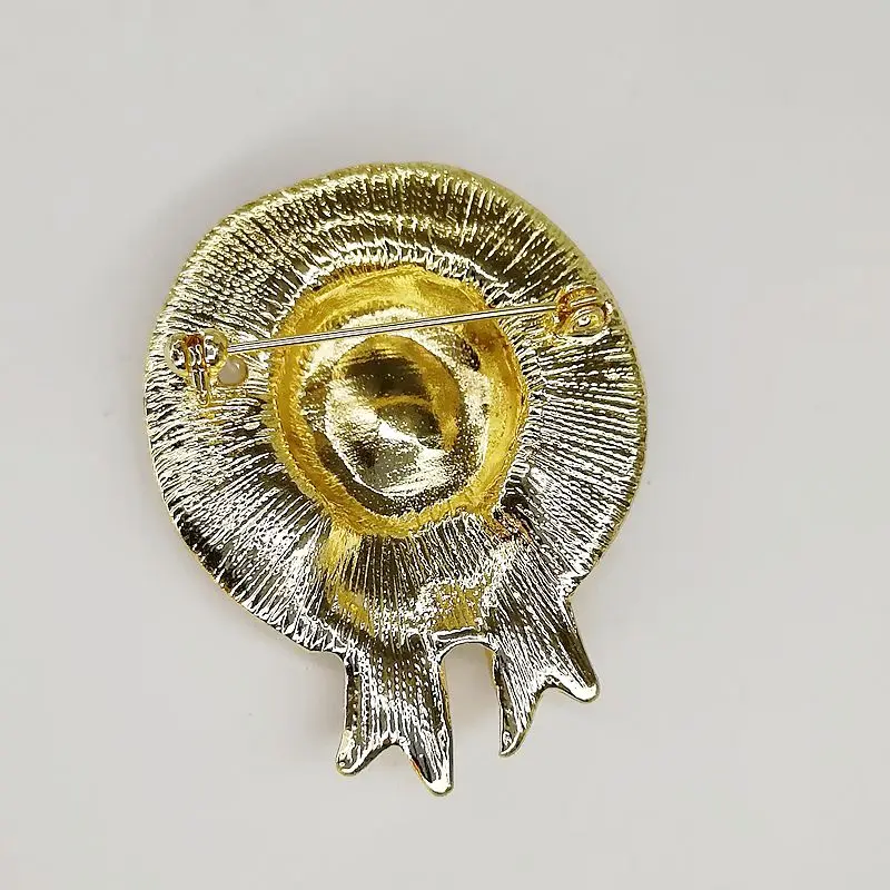 YDGY цвета большая брошь в виде шляпы Стразы винтажные булавки и броши форме цветка