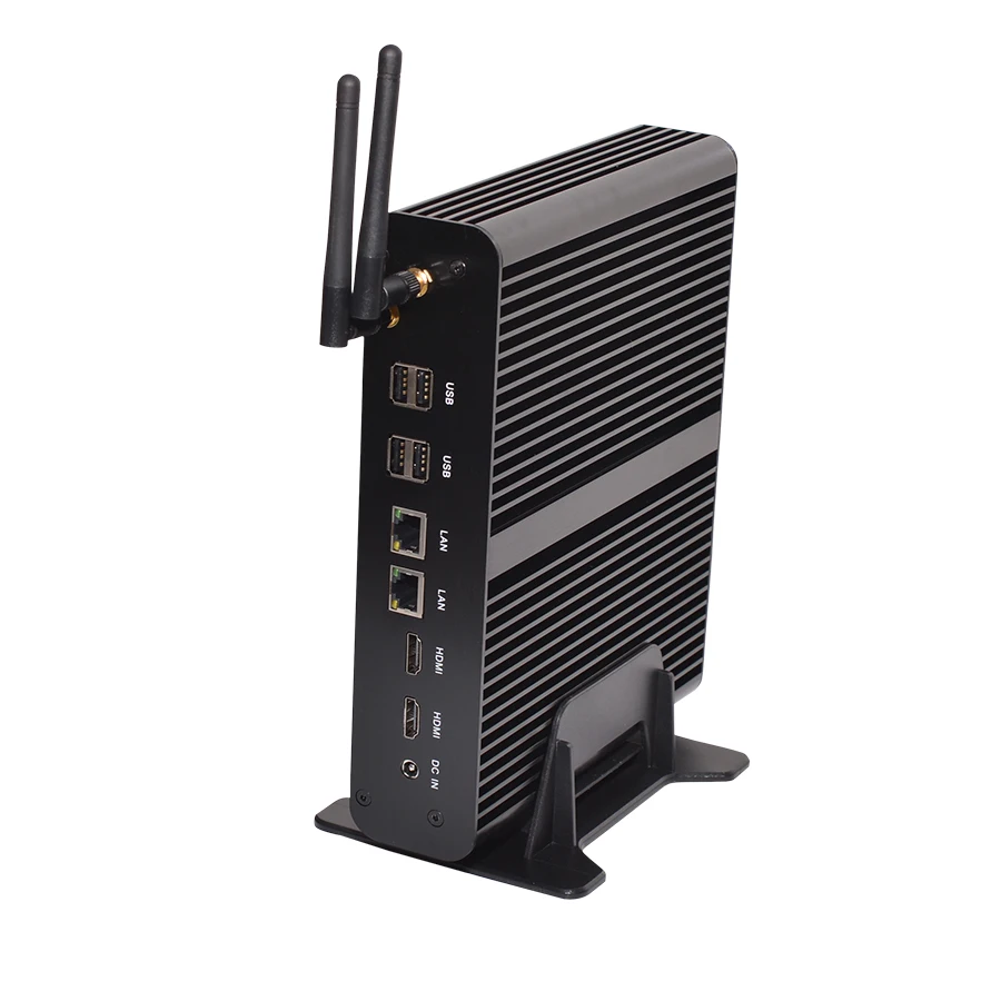 Без вентилятора Мини ПК Linux Оконные рамы 10 бродуэлл Intel Core i7 5557u Max 3.4 ГГц Графика Iris