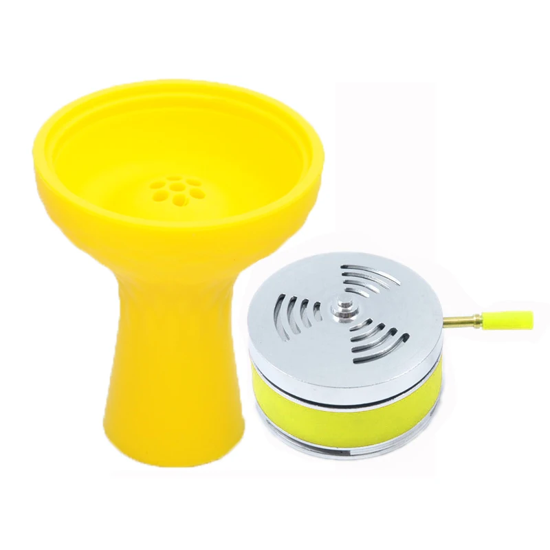 1 комплект Corlorful сигнала kaloud лотоса с mul отверстие силиконовые чаша для кальяна