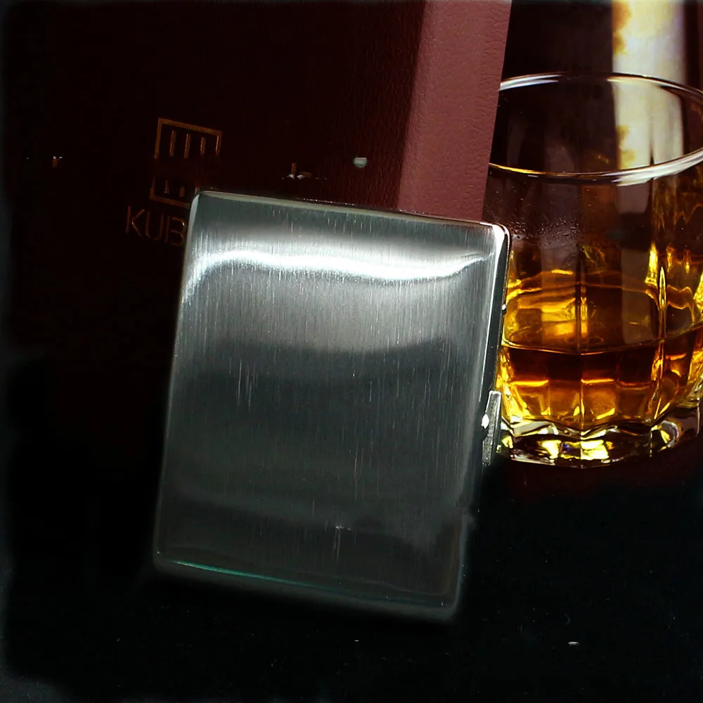 

High End Stainless Steel Super Thin Metal Box Cigarette Cases