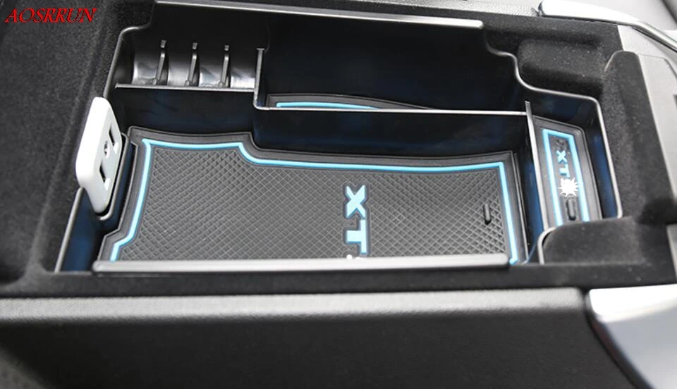 Автомобильный органайзер для Cadillac XT5, центральный подлокотник, коробка для хранения, складные аксессуары, автомобильный стиль, 2 стиля