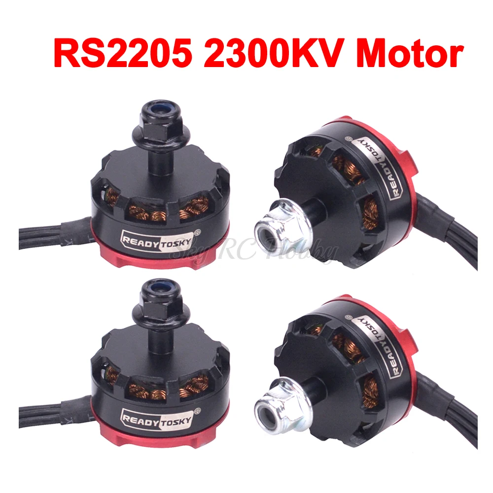 RS2205 2205 2300KV CW CCW бесщеточный мотор 3-4S для квадрокоптера Хамелеон марсиан II IV 220 мм 250 мм FPV RC