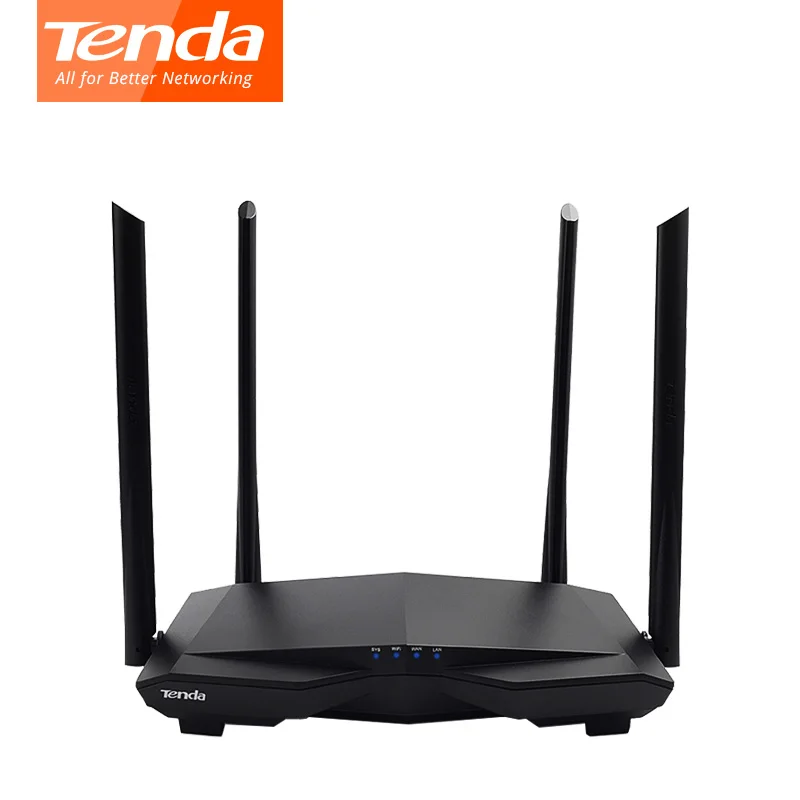 Tenda AC6 Wi Fi маршрутизатор 11AC 1200 Мбит/с двухдиапазонный 5 0 ГГц/2 4 ГГц беспроводной