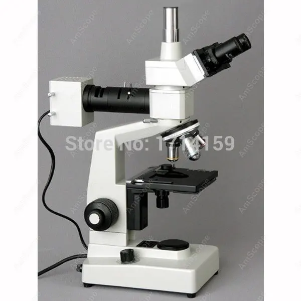 

Metallurgical Microscope-AmScope Supplies 40X-640X EPI Metallurgical Microscope + USB Digital Camera