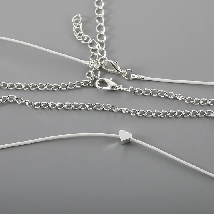 2018 новый многослойный ножной браслет в богемном стиле для женщин форме сердца с