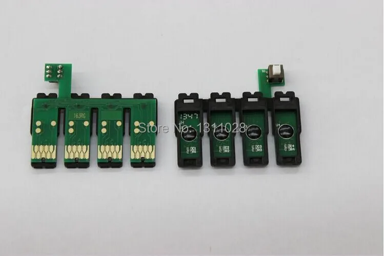 

INK WAY T1621-T1624 T1631-T1634 combo chips WITH BATTERY for Epson Workforce WF-2010W WF-2510WF WF-2520NF WF-2530WF WF-2540WF