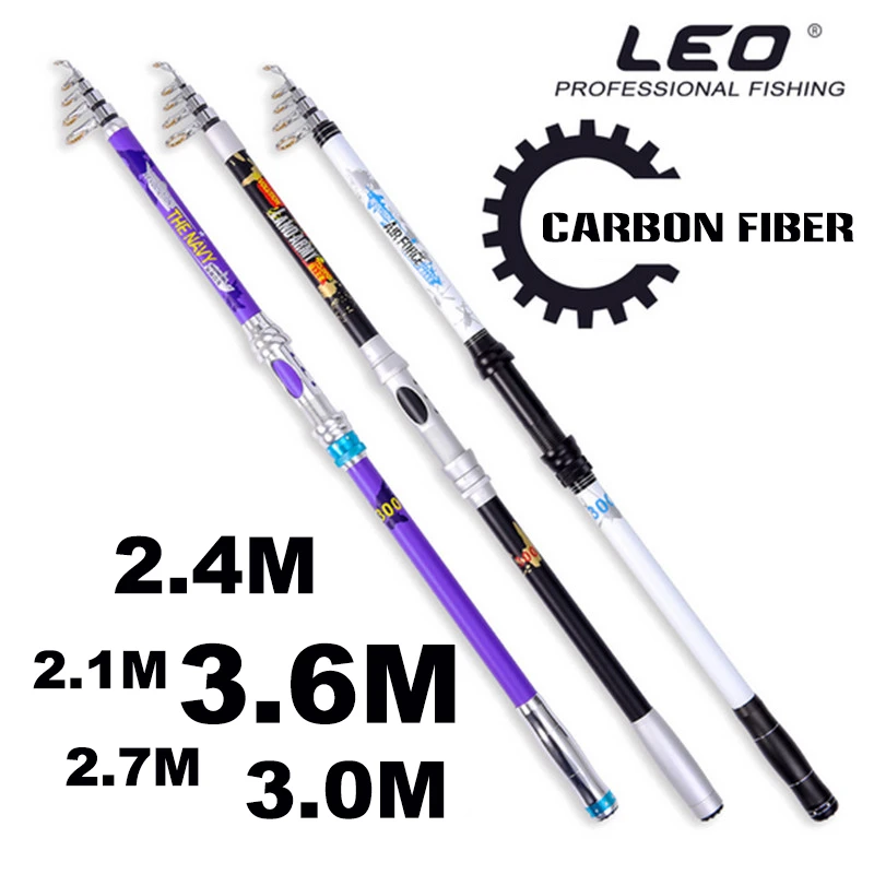Карбоновая удочка портативная телескопическая 2 1 м 4 7 3 0 6 спиннинг ручная
