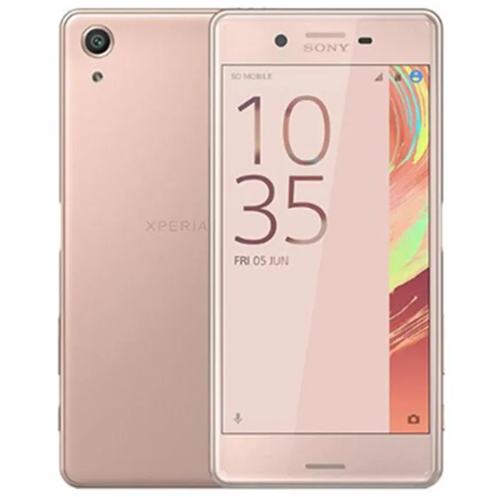 Pink Разблокированный мобильный телефон sony Xperia X Performance F8131 4G LTE ram 3 ГБ rom 32 ГБ Android 5," ips 23MP wifi 1080P gps - Цвет: Pink