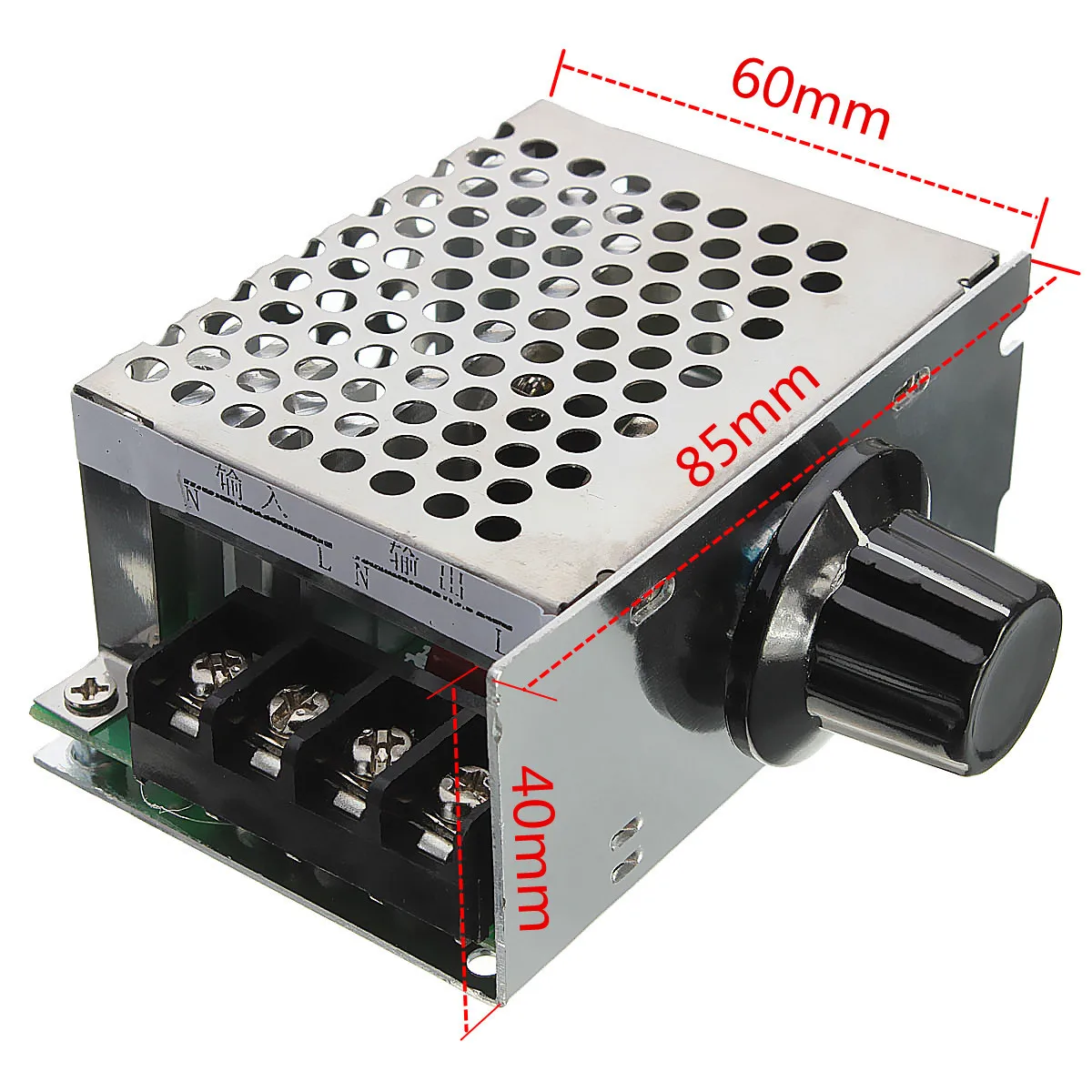 Регулятор напряжения ZEAST 4000W 220V SCR высокой мощности диммер контроллер скорости
