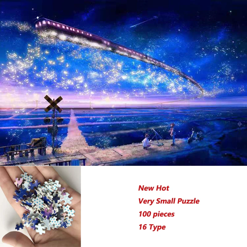1000 Pieces Paper Jigsaw Puzzles Landscape Adult 16 Type World Painting Educational Puzzle Toys Christmas New Year Gift | Игрушки и