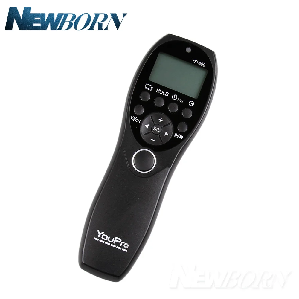YouPro YP 880 E3 ЖК дисплей таймер дистанционное управление камера проводной спуск