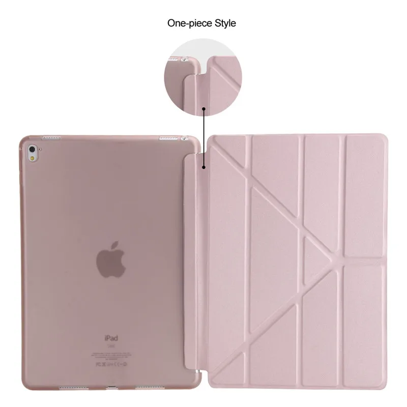 Для iPad Pro 9 7 случай ТПУ мягкой несколько раз Магнитная Smart Cover для Mini дюймов случае