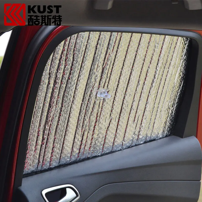 KUST Anti UV 8 шт. оконные солнцезащитные козырьки солнцезащитный козырек для Kuga 2017 все