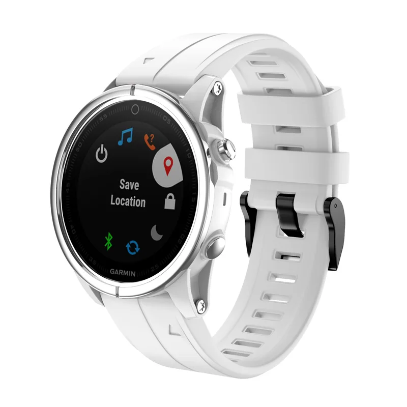 20 мм силиконовый ремешок Браслет на петле для Garmin Fenix 5S Plus SD998 | Электроника