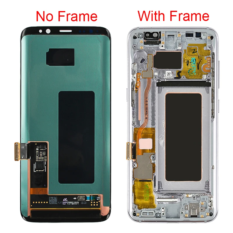 Оригинальный S8 дисплей для Samsung Galaxy замена экрана маленькая точка G950f lcd Plus G955f с