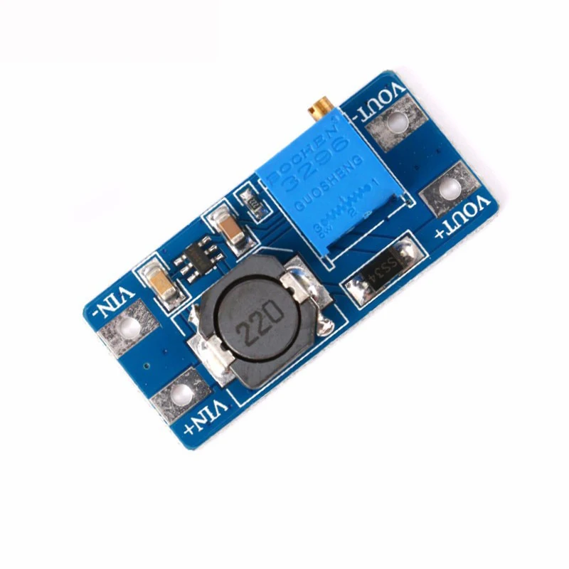 Повышающий Модуль питания MT3608 DC-DC максимальная выходная мощность 28 в 2 А - купить