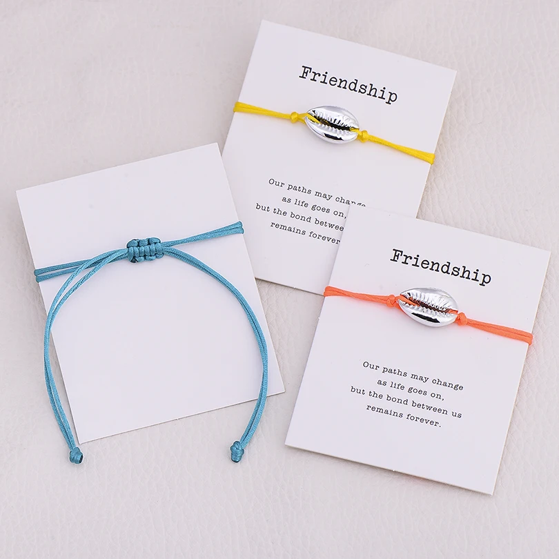 Модный браслет с подвеской золотого и серебряного цвета надписью Wish Card роскошный