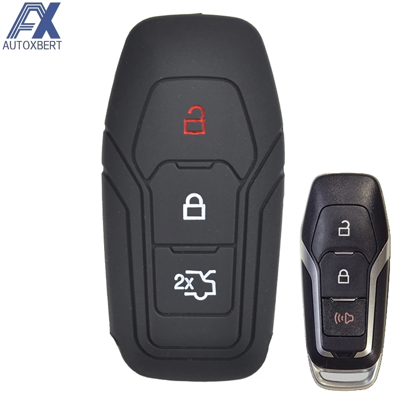 Чехол для автомобильного ключа AX Ford F 150 Mondeo Galaxy S Max Explorer Ranger 2015 2016 2017 2018|car key case