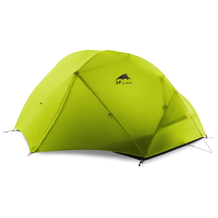 3F outdoor Piaoyun2 2 person 15D silicon coated three season double layer camping tent | Спорт и развлечения