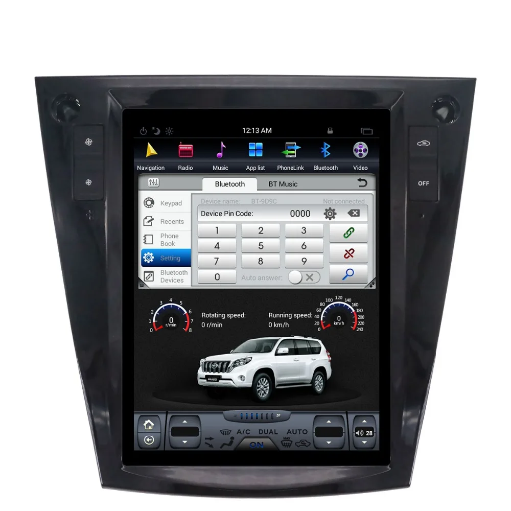 ZWNVA Тесла стиль ISP экран Android 7,1 без DVD плеер gps навигация Радио экран для Subaru Forester 2013