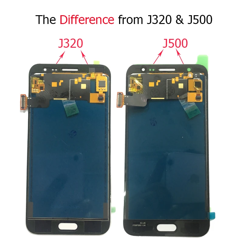 20 контакты для Samsung Galaxy J5 2015 j500 J500F J500H J500M ЖК-дисплей Дисплей с Сенсорный экран