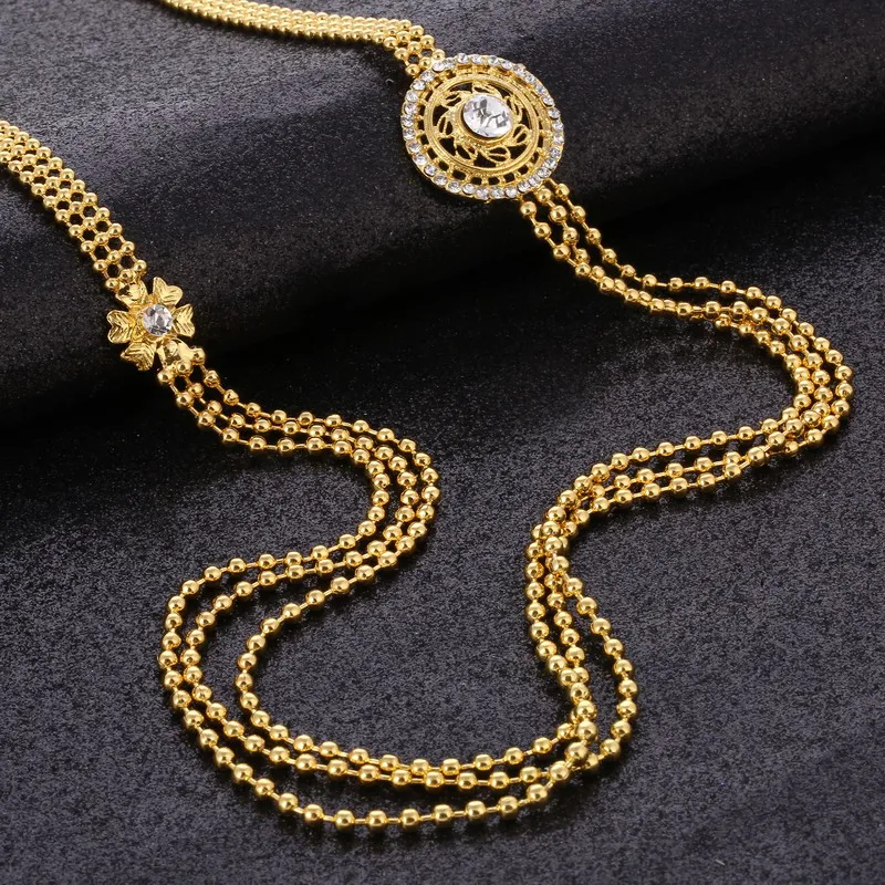 Набор золотых ожерелий Женские Ювелирные изделия оптовая продажа мутиляры