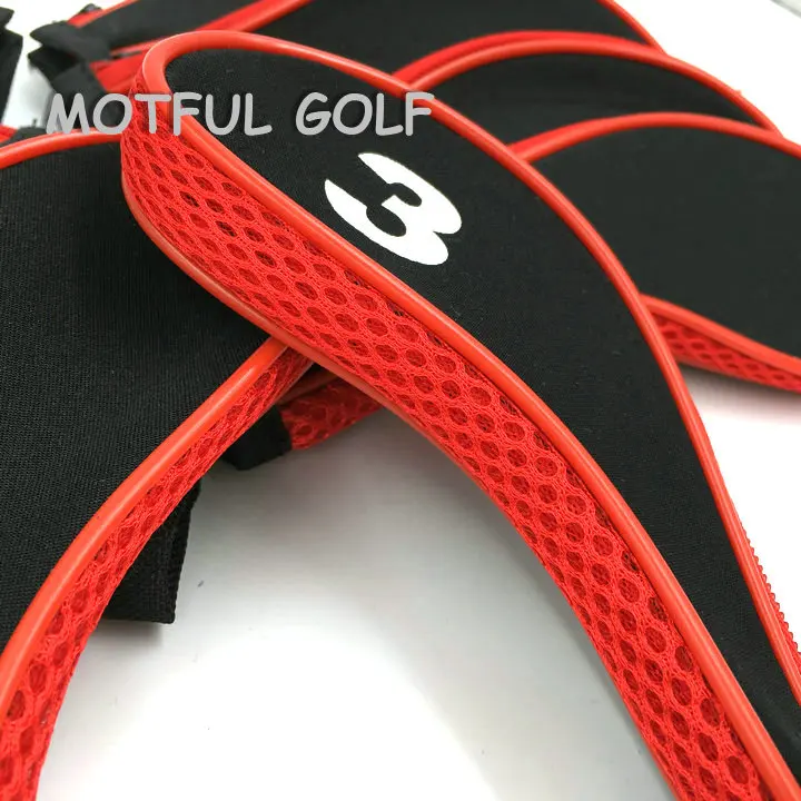 Застежка-молния клюшка для гольфа клюшки набор головных уборов с