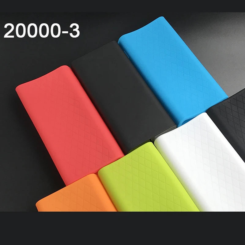Силиконовый защитный чехол для Xiaomi 20000 мАч Power Bank 3 PLM07ZM Powerbank YDDYP01|Сумки телефона| |