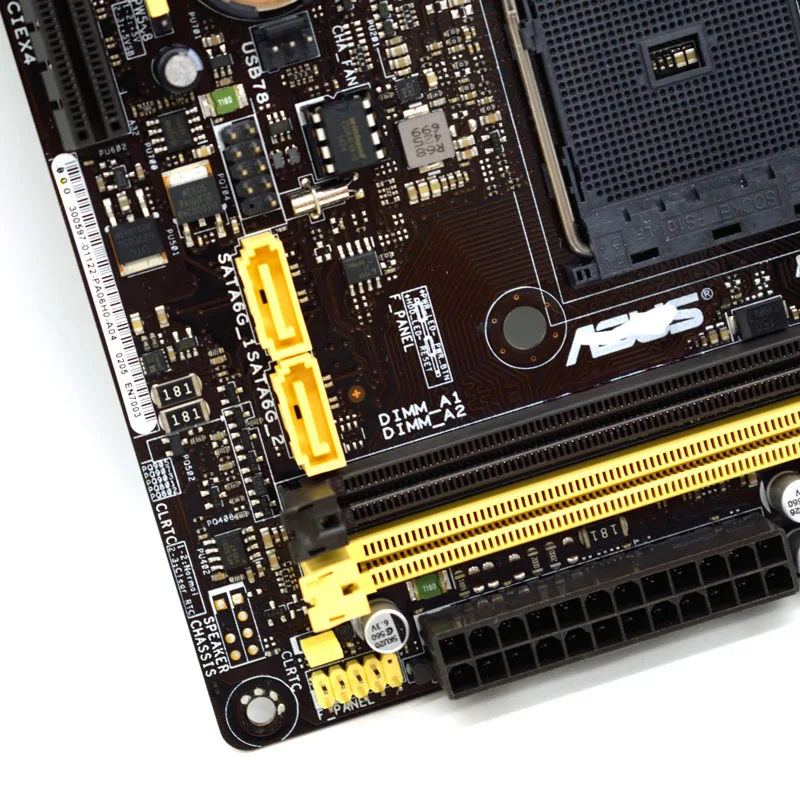 Для ASUS AM1I-B/K30BD/DP_MB mini 17*17 см AM1 ITX материнская плата доступна с x4 5150 оригинальная б/у материнская плата