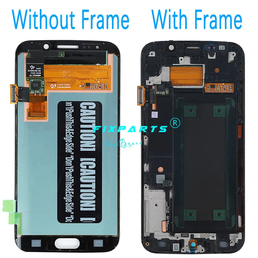 Для Samsung Galaxy S6 Edge G925 G925F SM ЖК дисплей кодирующий преобразователь сенсорного экрана