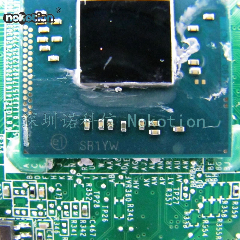 Материнская плата NOKOTION DAU88MMB6A0 786901 501 001 для ноутбука HP 15 F SR1YW N3540 DDR3 материнская