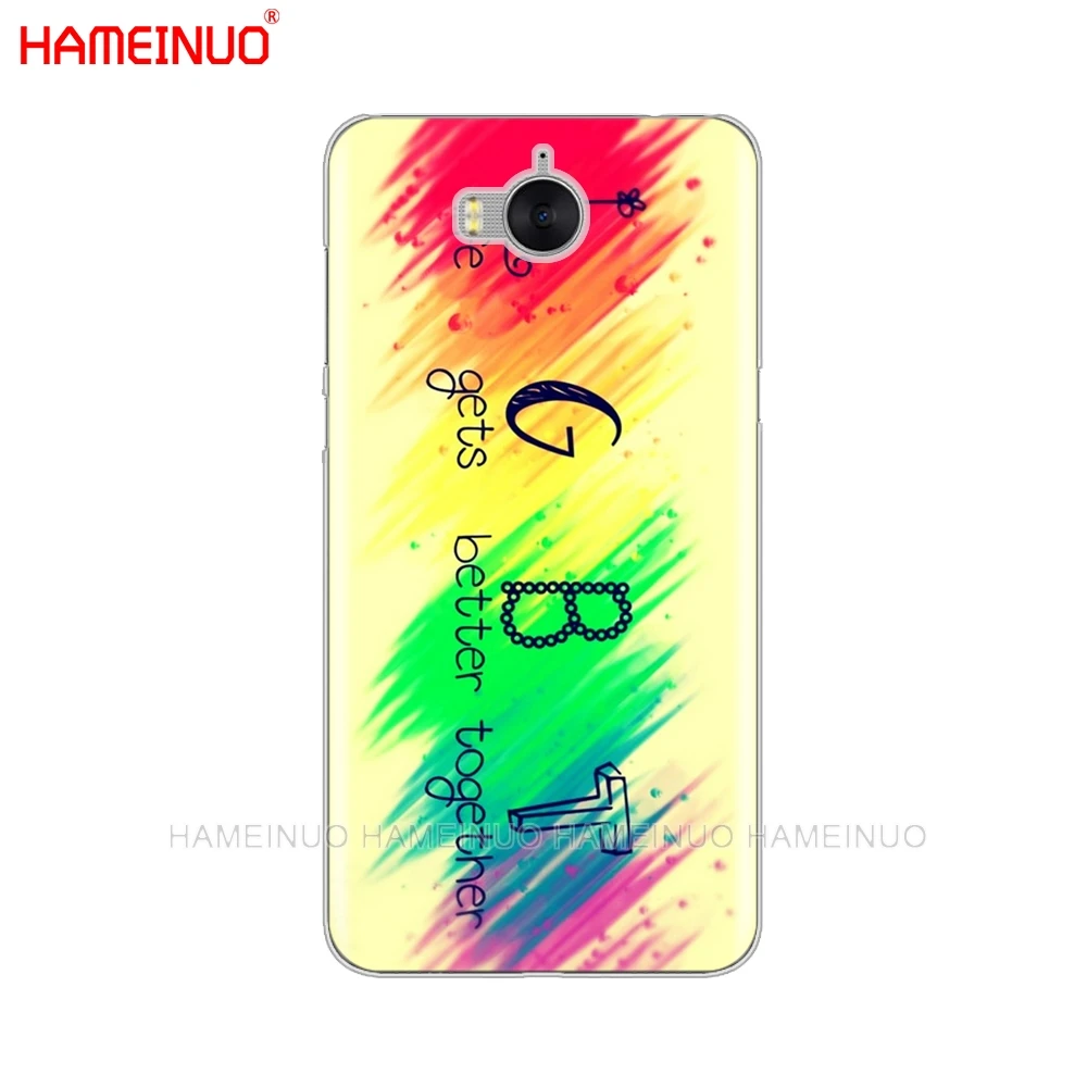 Разноцветный чехол для телефона huawei honor 3C 4X 4C 5C 5X 6 7 Y3 Y6 Y5 2 II Y560 2017|Бамперы| |