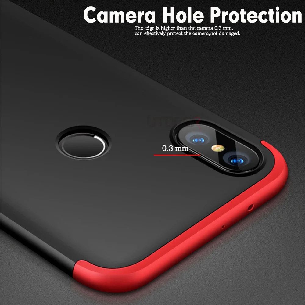 Роскошный полный защитный чехол для Xiaomi mi 6X Xio A2 Твердый A1 5X Coque |