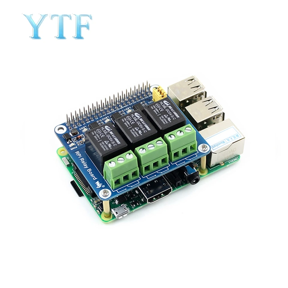 Raspberry Pi 3 B +/4 релейный модуль плата расширения для умного дома|Аксессуары