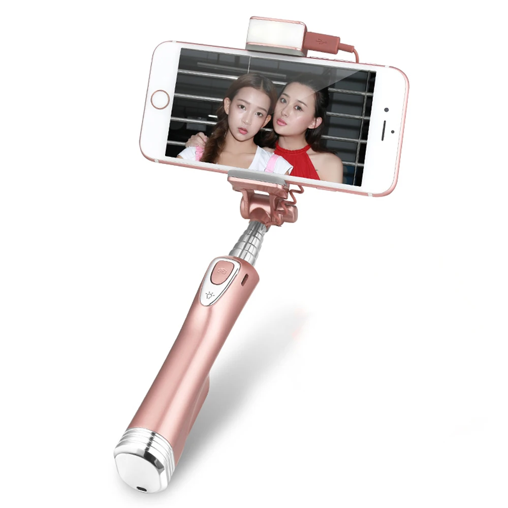 Adyss Перш self пало Pau de палка для селфи Bluetooth с зеркалом Android IPhone Телефон монопод