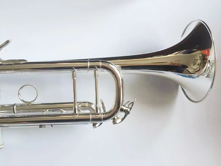 Настоящий Американский Bach B плоская труба музыкальный инструмент LR-197GS один динамик для начинающих
