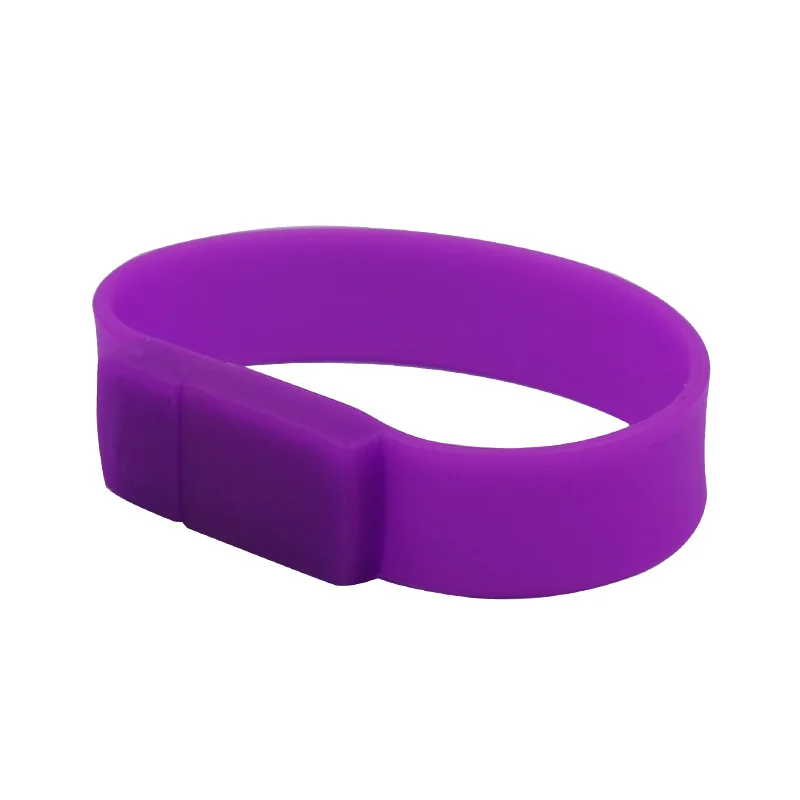 purple Новейший силиконовый usb 2,0 флеш-накопитель, u-диск, 4 ГБ/8 ГБ/16 ГБ, флешка, 32 ГБ/64 Гб/128 ГБ, Usb флеш-накопитель, карта памяти, usb флешка - Цвет: purple