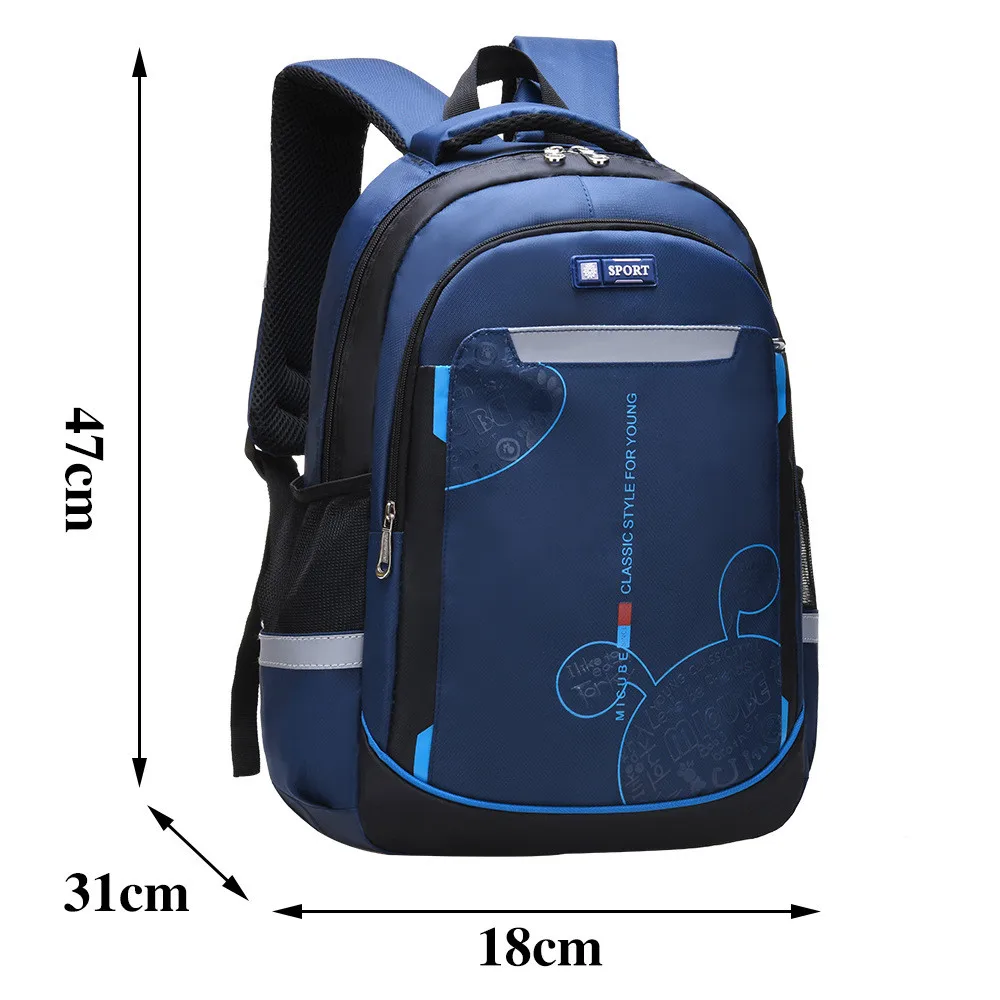 royal blue large Новинка, ортопедические школьные сумки, водонепроницаемые школьные рюкзаки для подростков, мальчиков и девочек, детские рюкзаки, детские школьные сумки, mochila - Цвет: royal blue large