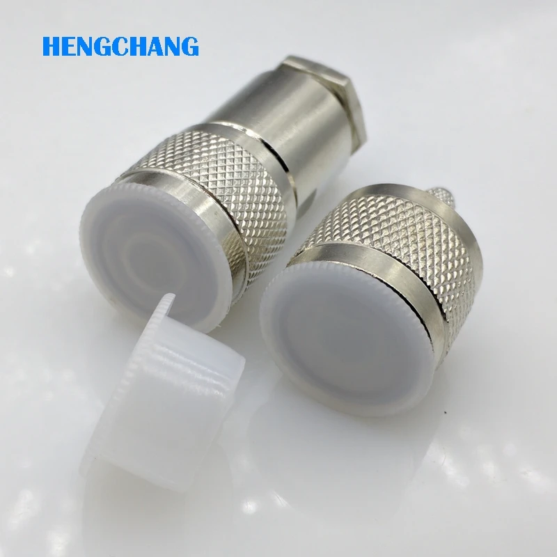 N Type Connector Dust Cap Protection Cover L16 For Male Transparent Plastic 50Pcs | Обустройство дома