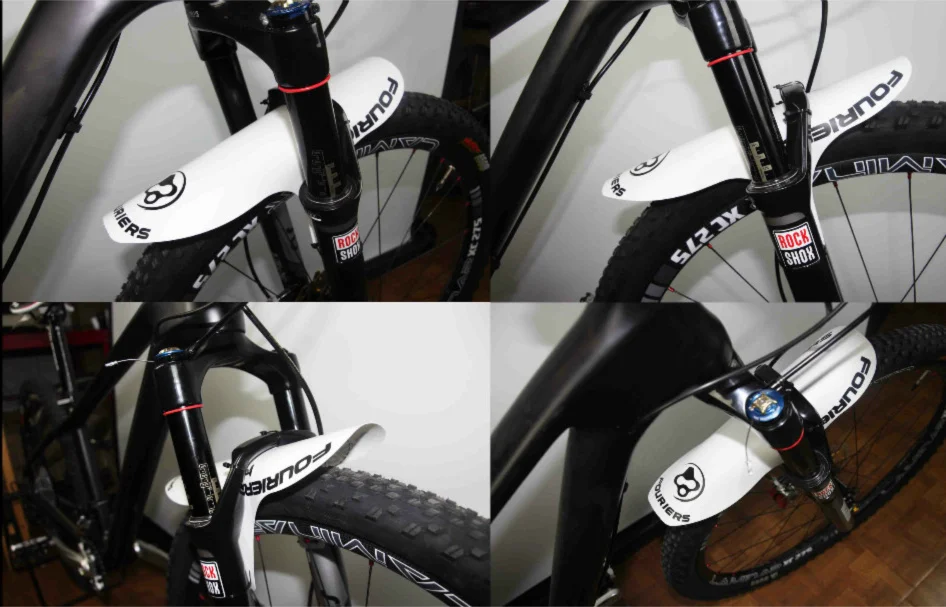 2 шт./лот FOURIERS Велосипедное крыло переднее и заднее дорожный MTB горный велосипед брызговик грязевая передняя вилка Задняя портативная быстросъемная