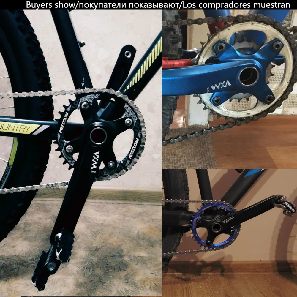 VXM 104BCD кривошипная рукоятка из алюминиевого сплава для MTB велосипеда набор