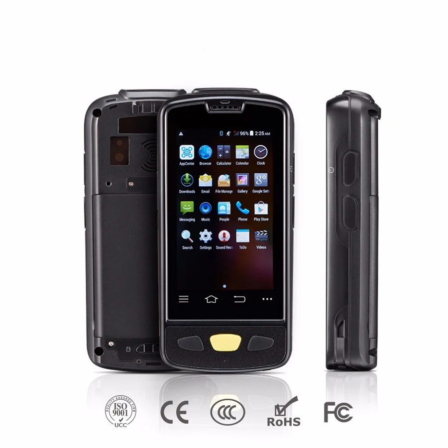 4 дюйма Сенсорный экран смартфон ручной сканер штрих кодов на 5MP Камера 3g 850/1900 МГц