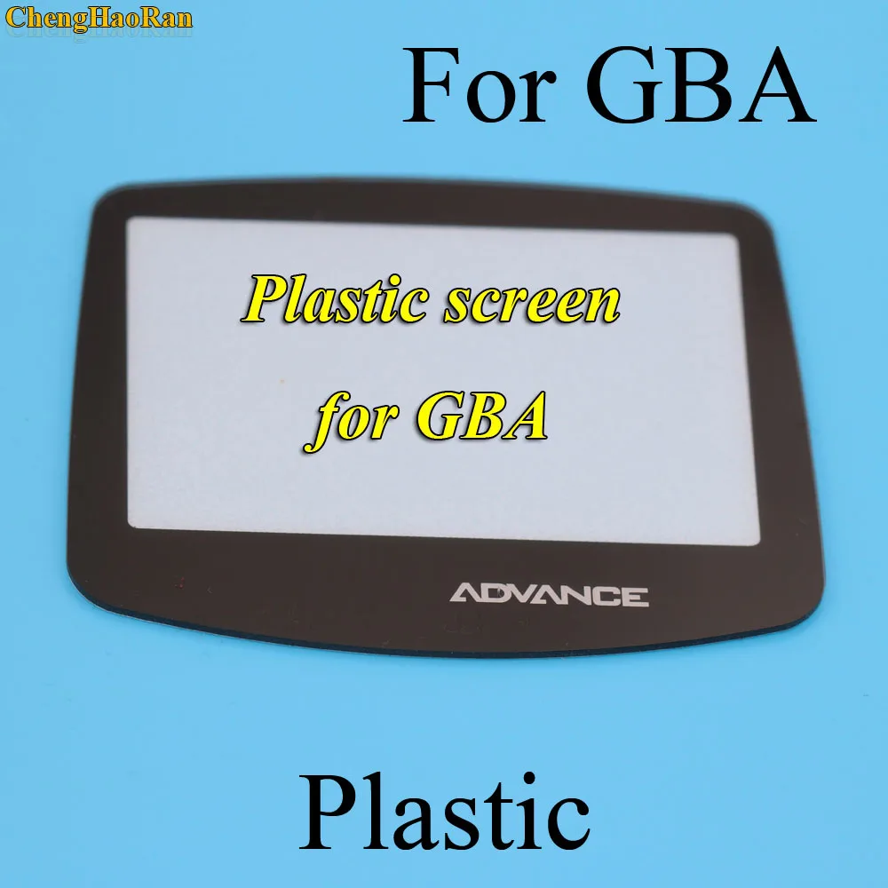 Plastic for GBA ChengHaoRan 16 моделей стекло материал экран Объектив для приставка Gameboy gb/GBA/GBC/GBA SP/3DS/GBP/GBL игровая консоль замена запчасти - Цвет: Plastic for GBA