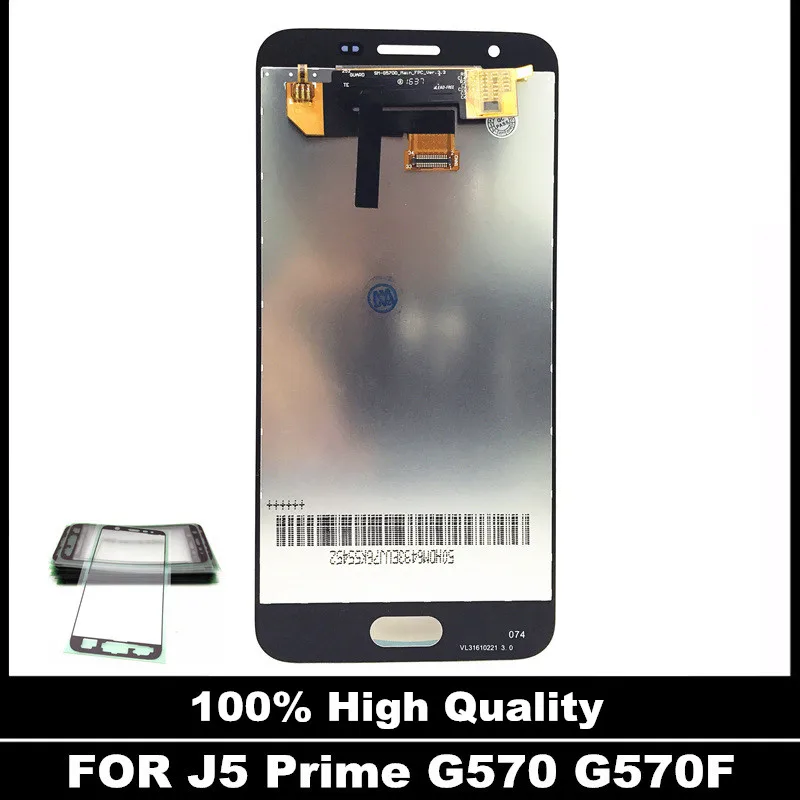 Высокое качество LCDS для Samsung Galaxy J5 Prime G570 G570F G570K G570L ЖК дисплей кодирующий