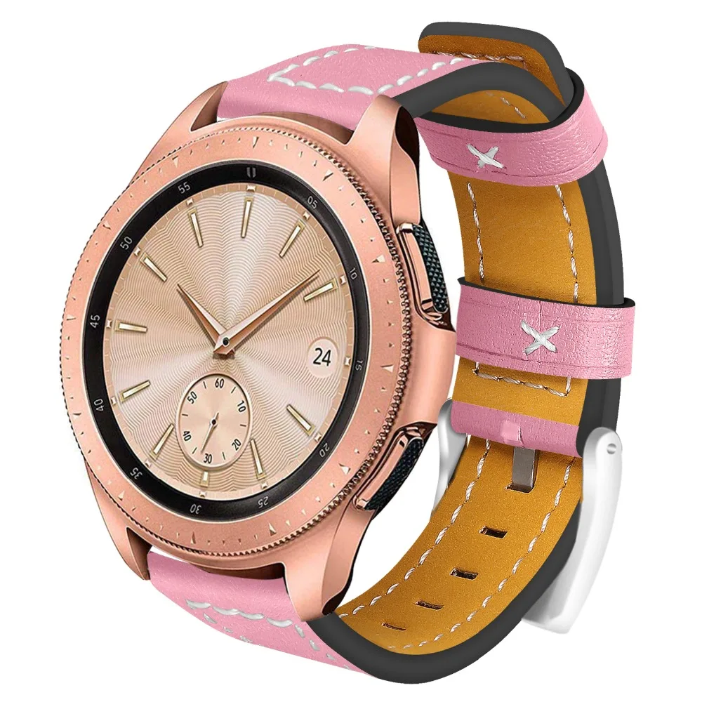 Классические кожаные ремешки Joyozy для часов Samsung Galaxy 42 мм 46 ремешок браслета Gear S3